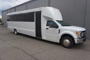 party bus lansing exterior